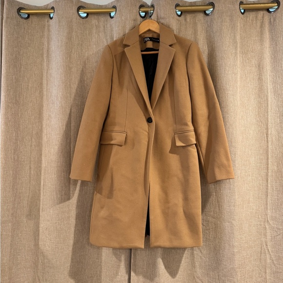 Zara Jackets & Blazers - Zara Camel Trench Coat
